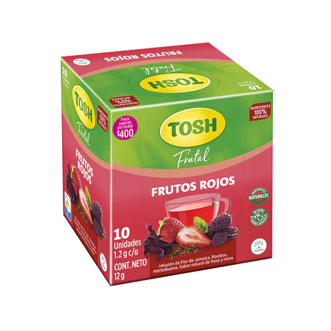 Tosh Frutos Rojos 12 grs