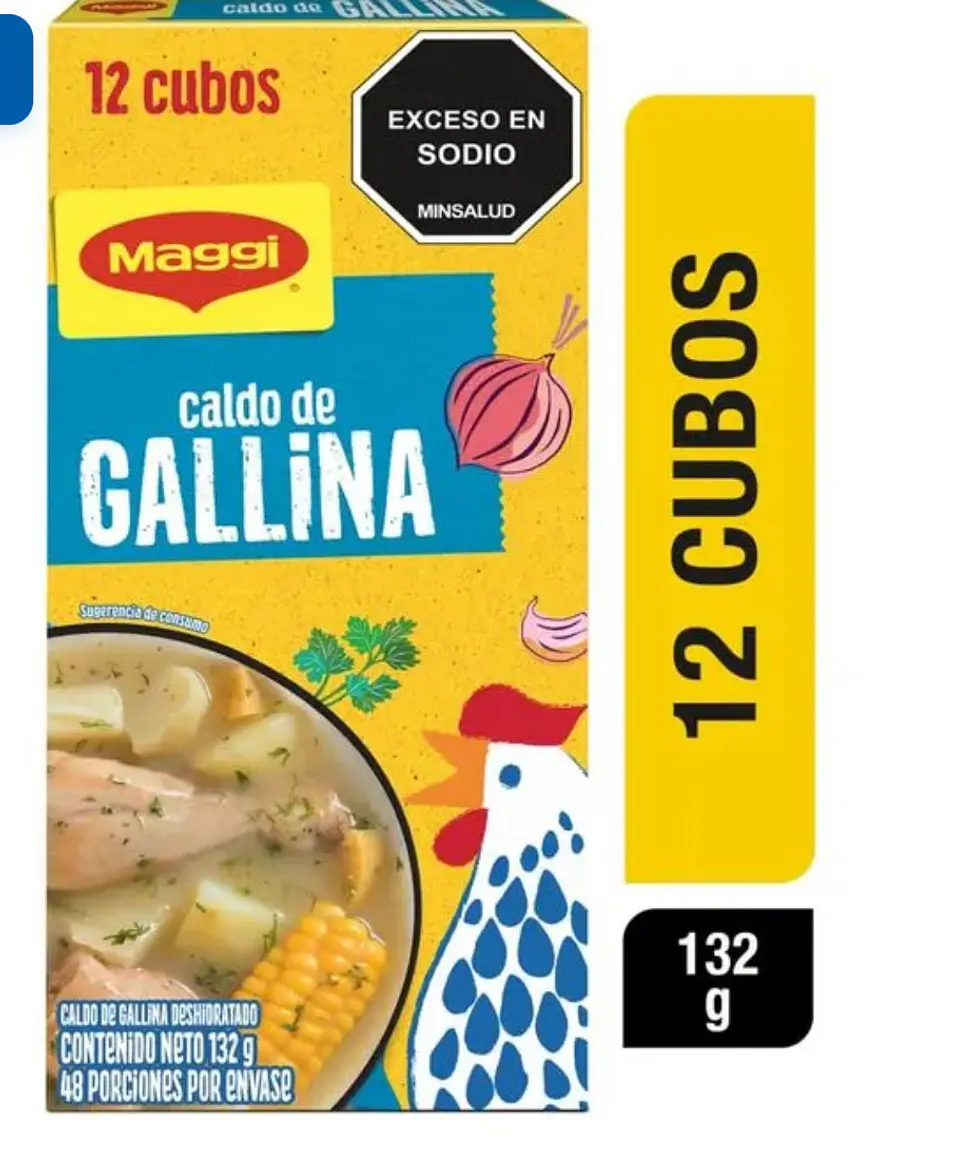 Caldo Magui gallina 132 grs  1