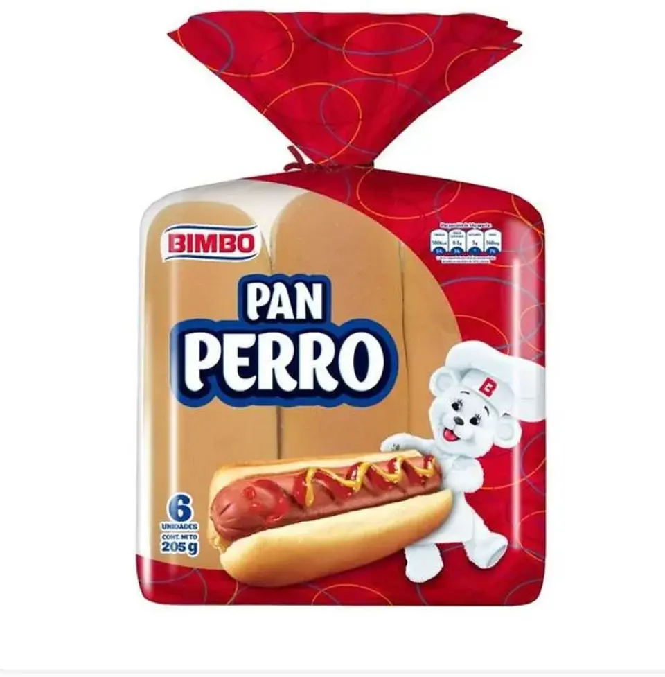 Pan Bimbo de perro 6 Unids  1