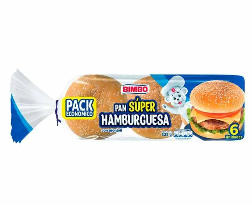 Pan Hamburguesa 6 Unids  1