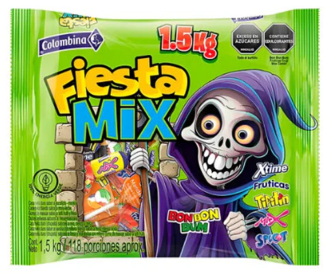Fiesta Mix Halloween 1.5 Kg Unid