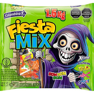 Fiesta Mix Halloween 1.5 Kg Unid