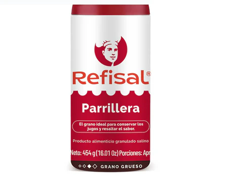 Sal parrillera Refisal tarro x454g