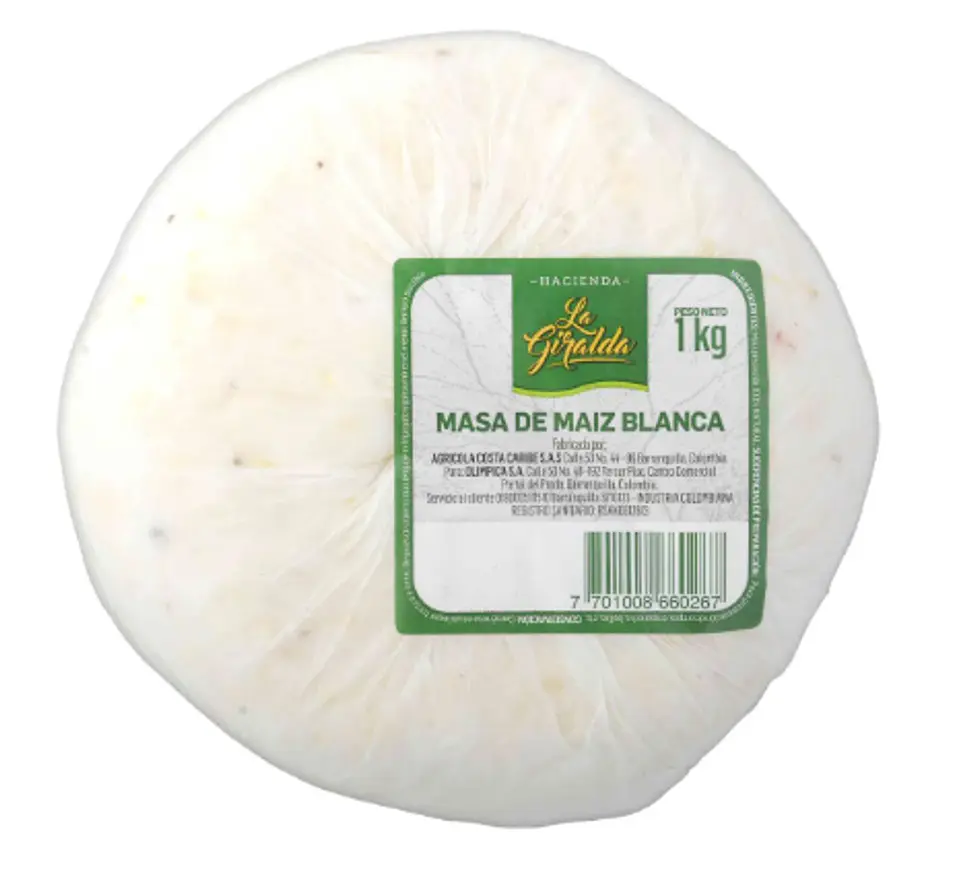 Masa de Maíz blanca 1 Kg 1