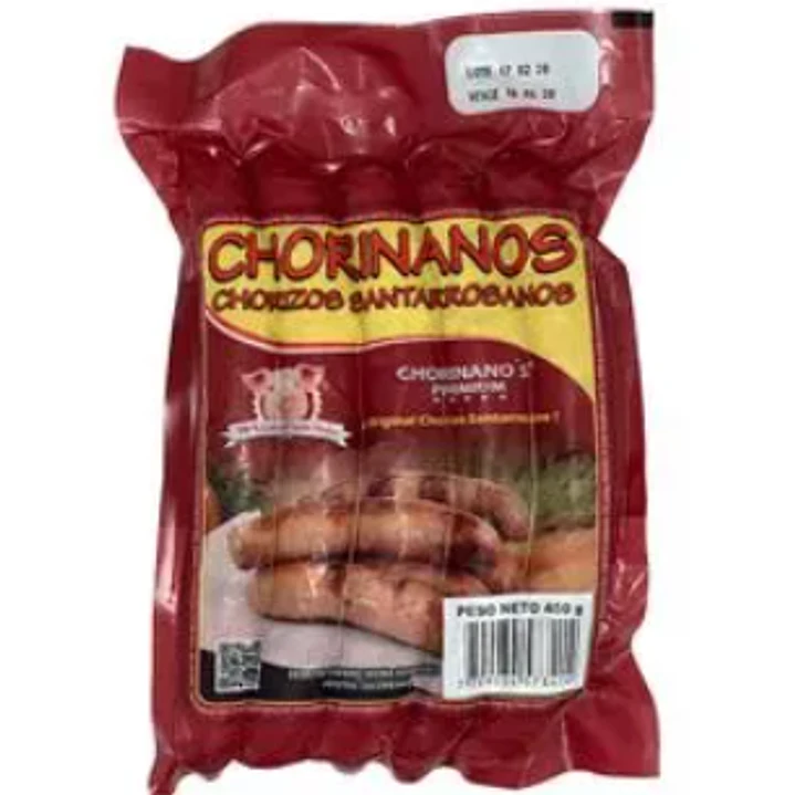 chorizo santarrosanos 450 grs  1