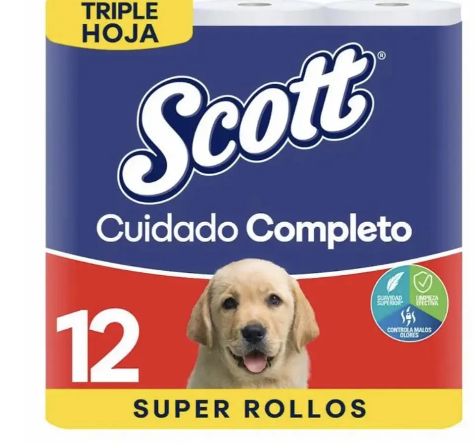 Scott pack 12 rollos  1