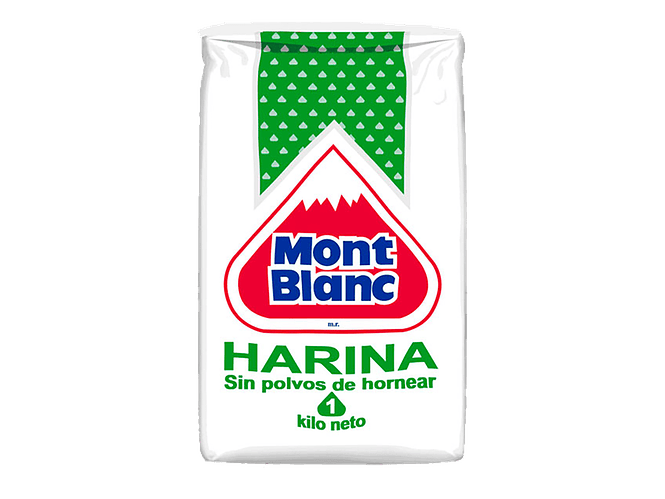 Harina Sin Polvo Mont Blanc 1Kg. 1