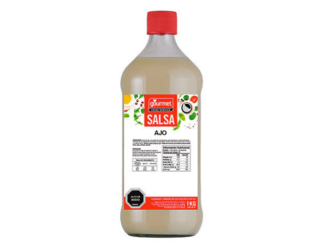 Salsa de Ajo Liquido Gourmet 1Lt. 1