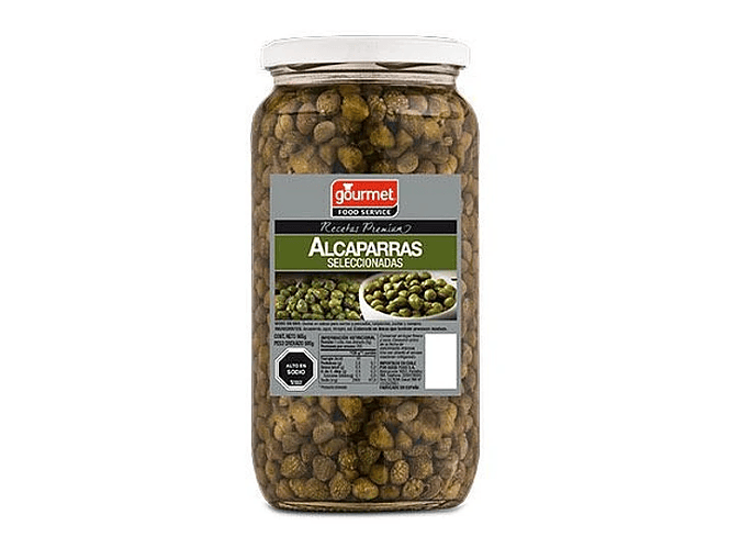 Frasco Alcaparras Vidrio 985gr. 1