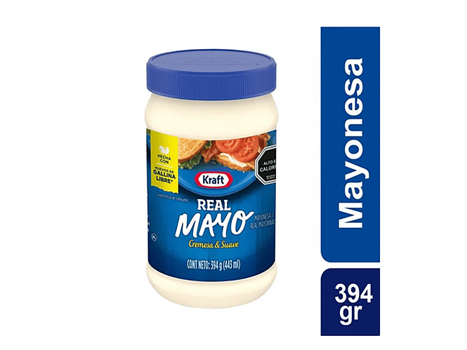 Mayonesa Kraft 394gr. 1