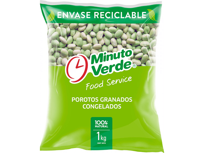 Poroto Granado Congelado M. Verde 1Kg 1