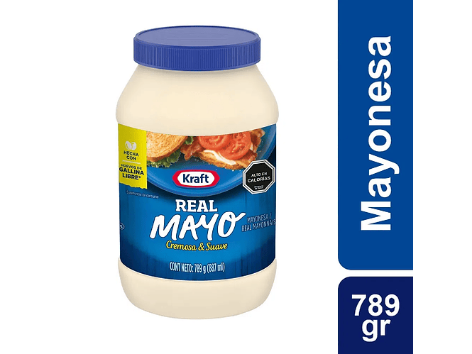 Mayonesa Kraft 789gr. 1