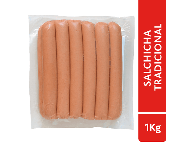 Salchicha Tradicional Super Cerdo 1Kg. 1