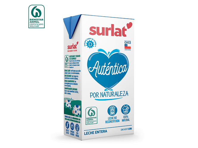 Leche Entera Surlat 1Lt. 1