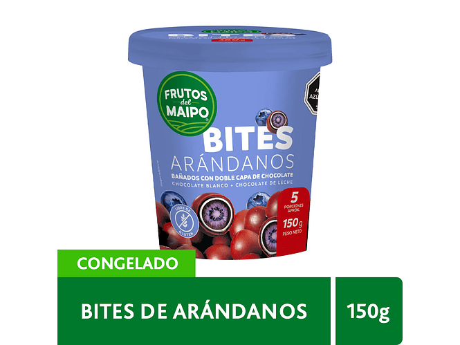Bites Arandano Chocolate 150gr. 1