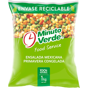 Ensalada Mexicana Lista M. Verde 1Kg.