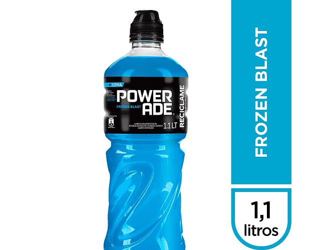 Powerade Frozen Blast 1,1Lt. 1