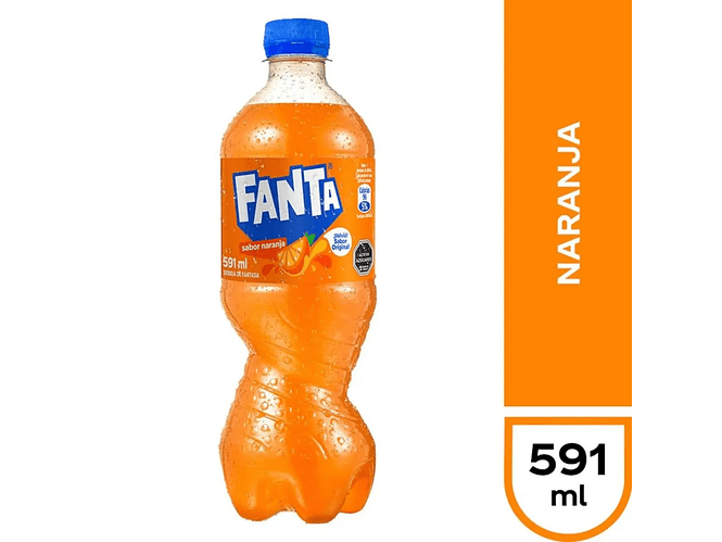Bebida Fanta 591cc. 1