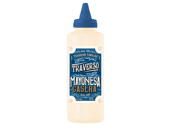 Mayonesa Casera Vintage Traverso 425gr. 1