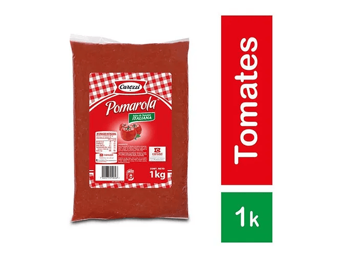 Salsa Pomarola Italiana Food 1Kg. 1