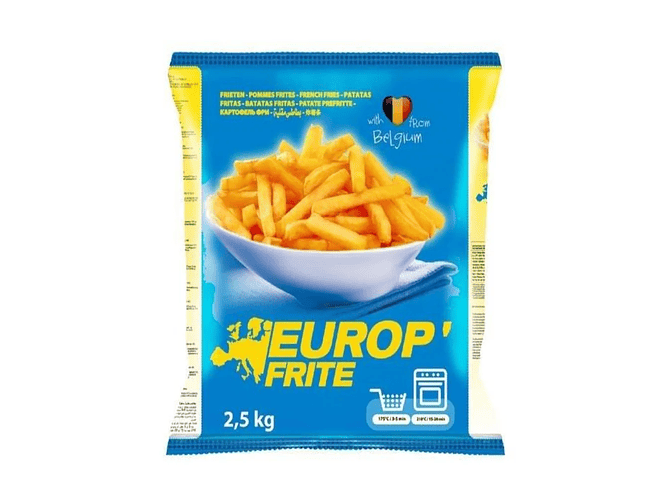 Papa Pre Frita Europe 2.5Kg. 1
