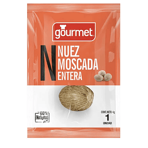 Nuez Moscada Entera Un. (4gr.)