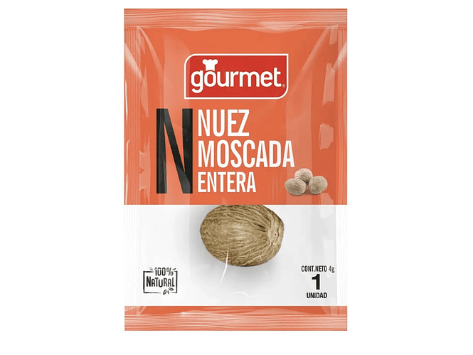Nuez Moscada Entera Un. (4gr.) 1