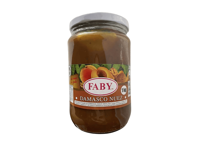 Mermelada Faby Durazno Nuez 1Kg. 1