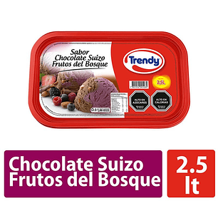 Cassata Chocolate Suizo y FDB Trendy 2,5Lt.