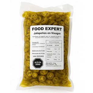 Jalapeño Dill Laminado 1Kg.