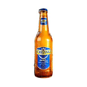 Cerveza Cristal 0 355cc.