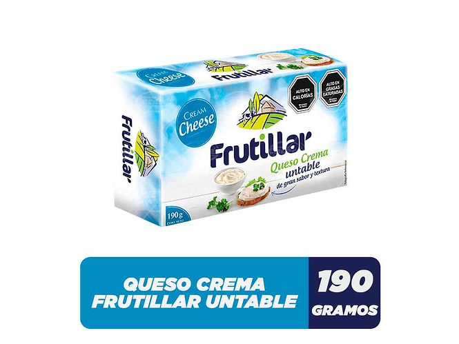 Queso Crema Frutillar 190gr. 1