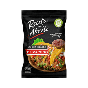 Carne Molida RDA 250gr.