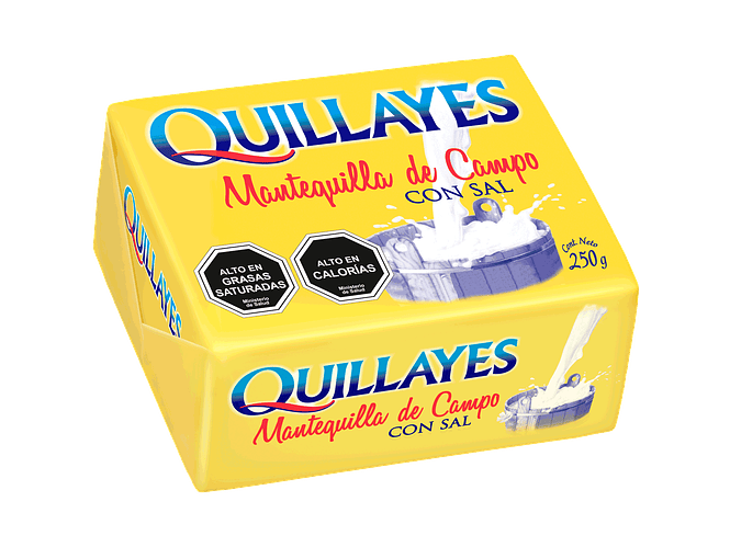 Mantequilla Con Sal Quillayes 250gr. 1