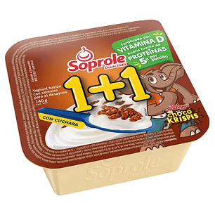 Yoghurt 1+1 Pack Choco Krispis 140gr.