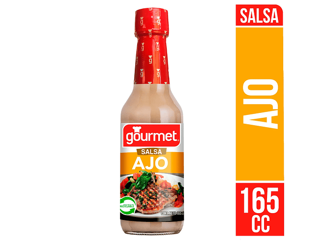 Salsa de Ajo Liquido 165cc. 1