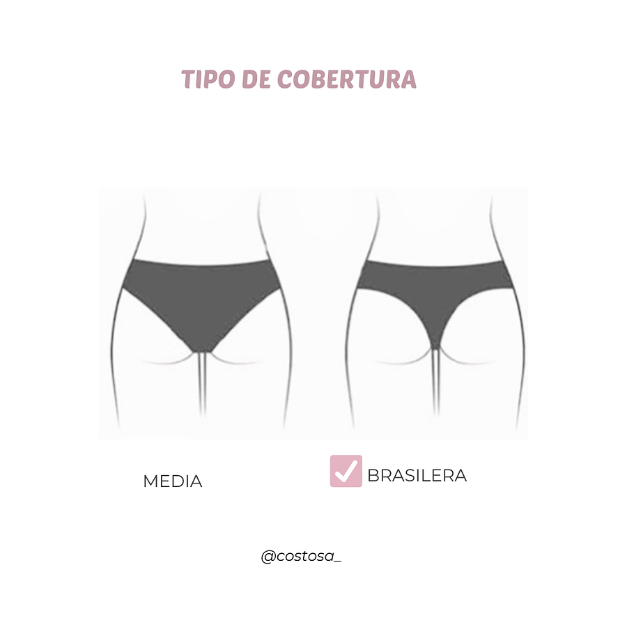 Conjunto de dos piezas Alma rosa