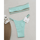 Conjunto de dos piezas Aqua, detalles de transparencia 2