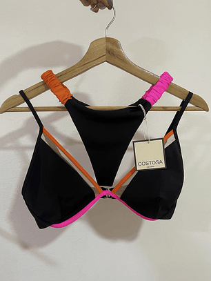 Conjunto de dos piezas Colorful girl, detalles de transparencia