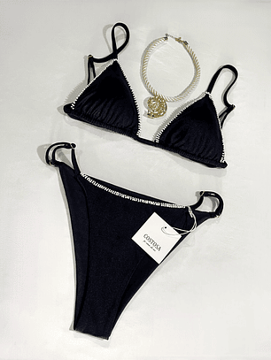 Conjunto de dos piezas Sea shell, Detalles hechos a mano 