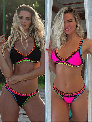 Black Color Full: bikini reversible, una prenda, dos estilos.