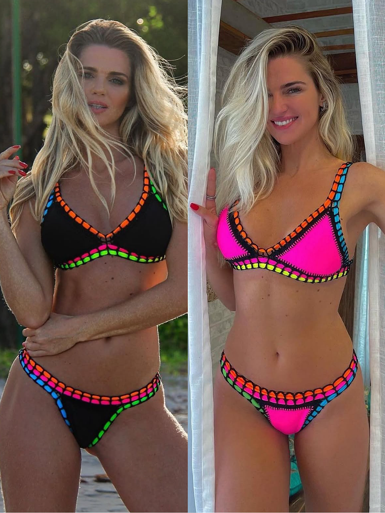 Black Color Full: bikini reversible, una prenda, dos estilos. 1