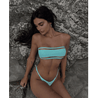 Conjunto de dos piezas Aqua, detalles de transparencia 5