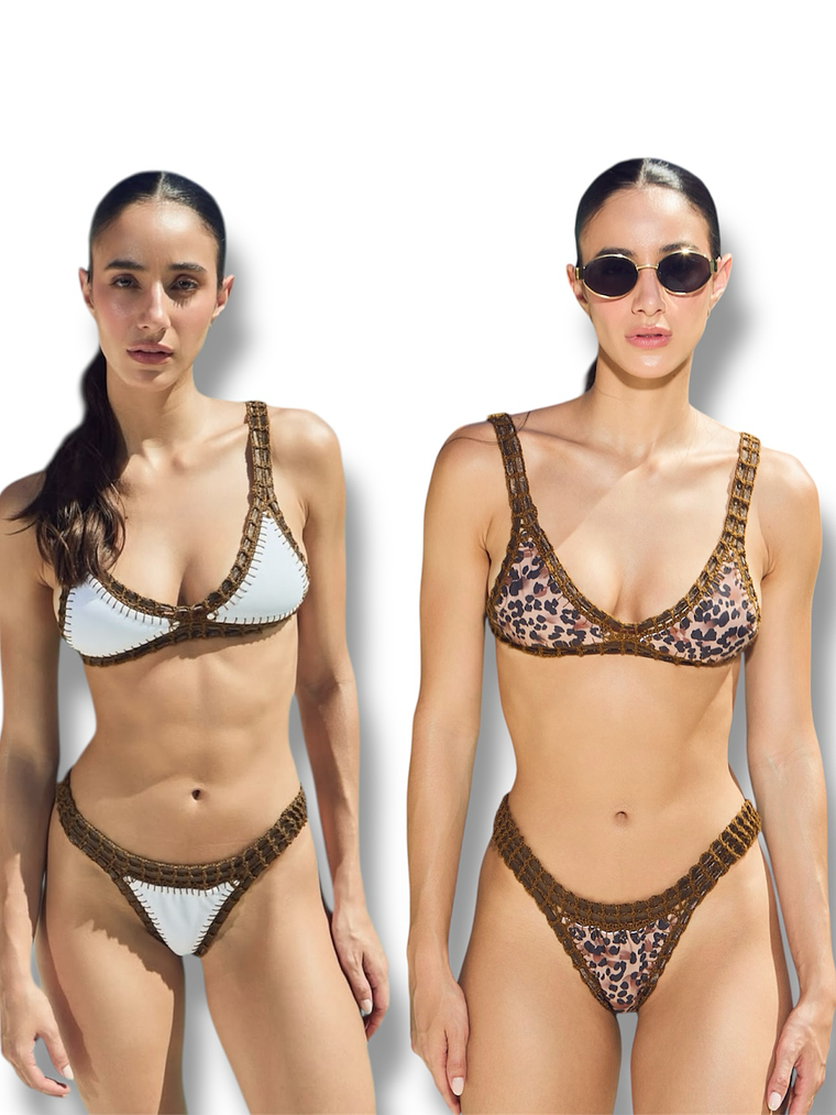 Versátil Chic: bikini doble faz, una prenda, dos estilos. 1
