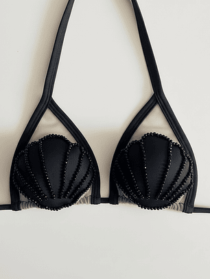 Bikini Sirena, bordado a mano