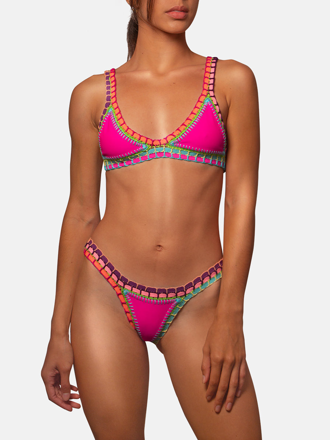 Fucsia Fun: Bikini reversible 2 looks en 1 3