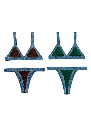 Lucky Girl: Bikini reversible 2 looks en 1