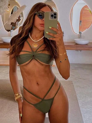 Bikini Praga, con detalles de malla transparente