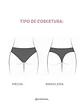Bikini Candy Colors Vibes, con detalles de malla transparente  - Miniatura 5