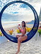 Bikini Candy Colors Vibes, con detalles de malla transparente  - Miniatura 8